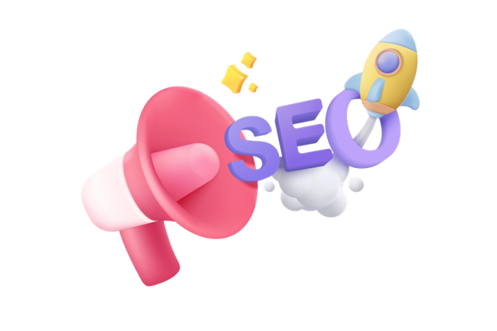 3d-seo-optimization-with-rocket-marketing-social-media-concept-interface-web-analytics-strategy-research-planing-purple-background-3d-seo-strategy-vector-icon-render-illustration